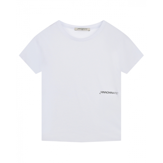Белая футболка с лого Hinnominate | Фото 1
