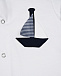 Белый комбинезоон с аппликацией &quot;кораблик&quot; Story Loris | Фото 3