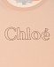 Розовая футболка с логотипом  | Фото 3