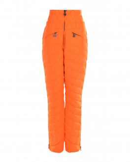 Оранжевые стеганые брюки Naumi Оранжевый, арт. 1851MW-0011-MI173  NEON-ORANGE | Фото 1