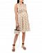 Приталенное платье с цветочным принтом Pietro Brunelli | Фото 2