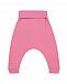 Розовые спортивные брюки с вышивкой Sanetta Kidswear | Фото 2
