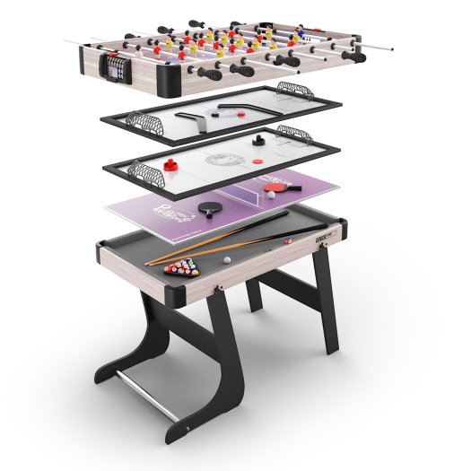 Игровой стол складной трансформер 5 в 1, (108х59 cм) UNIX Line | Фото 1