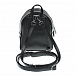 Черный рюкзак с белым логотипом, 21x17x10 см MSGM | Фото 4
