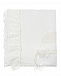 Белое одеяло с кружевной отделкой  | Фото 2