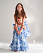 Платье из вискозы со сплошным цветочным принтом Dan Maralex | Фото 2