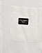 Льняная рубашка с разрезами по бокам Dolce&Gabbana | Фото 3