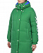 Двустороннее пальто-пуховик, синий/зеленый Yves Salomon | Фото 8
