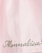 Платье-боди с воротничком, розовое Monnalisa | Фото 6
