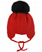Красная шапка с сердцами из страз Joli Bebe | Фото 2