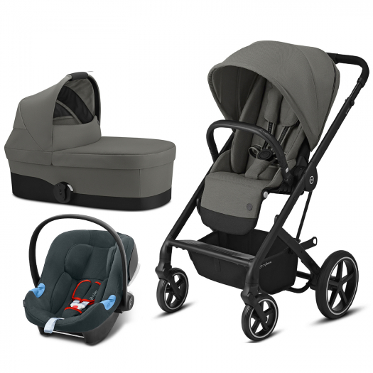 Коляска Balios S Lux BLK 3 в 1 Soho Grey CYBEX | Фото 1