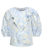Блуза с рюшами и цветочным принтом Paade Mode | Фото 1