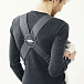 Серый рюкзак-кенгуру Mini 3D Jersey из хлопка Baby Bjorn | Фото 8