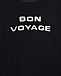 Темно-синий джемпер с декором &quot;Bon Voyage&quot;  | Фото 10