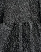 Платье с рукавами-фонариками, темно-серое MIMISOL | Фото 4