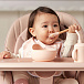 Набор посуды для детей: миска на присоске и ложка light pink Happy Baby | Фото 7