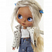 Кукла Блайз в белой косухе и рваных джинсах, кастом., 32 см Carolon | Фото 2