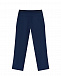 Утепленные синие брюки IL Gufo | Фото 2