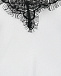 Топ с кружевной отделкой, белый Alberta Ferretti | Фото 3