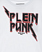 Белая футболка с принтом &quot;Plein Punk&quot; Philipp Plein | Фото 3
