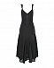 Приталенное черное платье 120% Lino | Фото 6