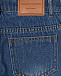 Синие джинсы с вышивкой &quot;розы&quot; Ermanno Scervino | Фото 6