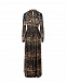 Леопардовое платье с кружевной отделкой  | Фото 5