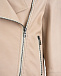 Кожаная куртка песочного цвета Brunello Cucinelli | Фото 5