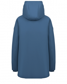 Синяя куртка с накладными карманами Save the Duck Синий, арт. P43180B SMEG15 90044 | Фото 2