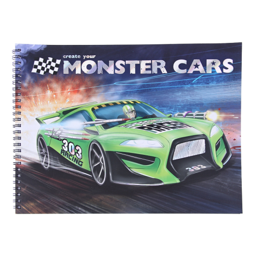 Раскраска DEPESCHE Create your Monster Cars  | Фото 1