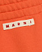 Спортивные брюки свободного кроя, оранжевые MARNI | Фото 4