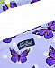 Фиолетовый купальник с принтом &quot;бабочки&quot; Saint Barth | Фото 4