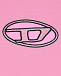 Розовое платье-футболка с лого Diesel | Фото 3