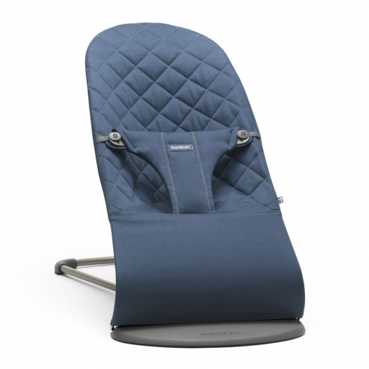 Шезлонг-кресло для детей Bliss Cotton, синий Baby Bjorn | Фото 1