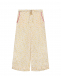 Шелковые брюки с цветочным принтом Paade Mode | Фото 1