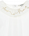 Белая блуза с вышивкой &quot;plant flower&quot; Aletta | Фото 3