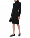 Черное мини-платье в рубчик Pietro Brunelli | Фото 2