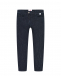 Черные джинсы в тонкую полоску IL Gufo | Фото 1