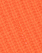Оранжевая шапка из кашемира с россыпью кристаллов  | Фото 3