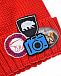 Красная шапка с патчами &quot;медведи&quot; Regina | Фото 3