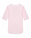 Розовая футболка с рукавами 3/4 Guess | Фото 2