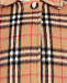 Однобортное пальто в клетку Vintage Check Burberry | Фото 4
