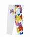 Хлопковые брюки с цветочным принтом Stella McCartney | Фото 3