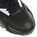 Черные кроссовки с контрастными вставками Jarrett | Фото 6