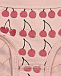 Трусы с принтом &quot;вишни&quot;, розовые Sanetta | Фото 3