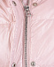 Розовое пальто с меховой отделкой Yves Salomon | Фото 5