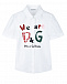 Рубашка с принтом &quot;we are D&G&quot; Dolce&Gabbana | Фото 2