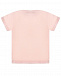 Футболка с принтом и логотипом, светло - розовая Dolce&Gabbana | Фото 2