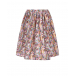 Хлопковая юбка с абстрактным принтом Paade Mode | Фото 1