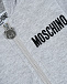 Серый спортивный костюм с отделкой в полоску Moschino | Фото 7